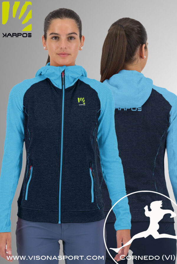 AMBRIZZOLA W FULL-ZIP HOODIE