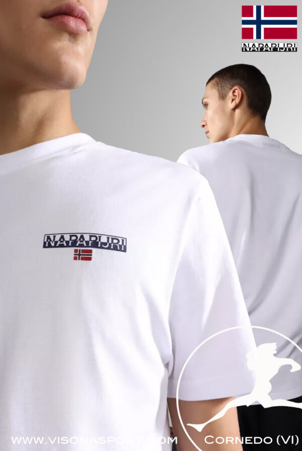 Napapijri T-shirt a Manica Corta Ice