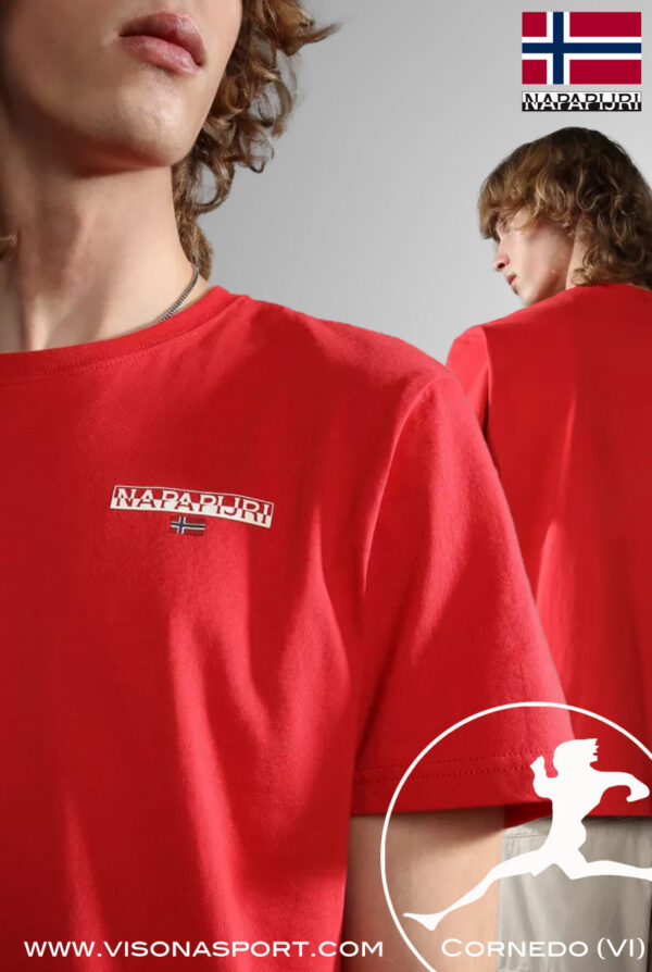 Napapijri T-shirt a Manica Corta Ice
