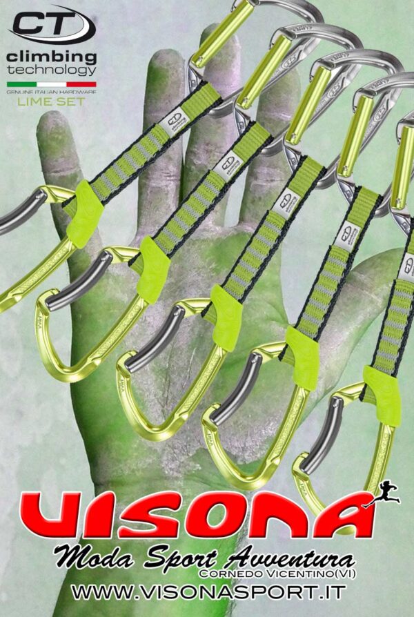 CLIMBING TECHNOLOGY LIME SET NY 7CM