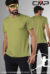 CMP T-SHIRT STRETCH MELANGE 31T5847 ♂