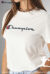 CHAMPION T-SHIRT COTONE CON LOGO 116578 ♀