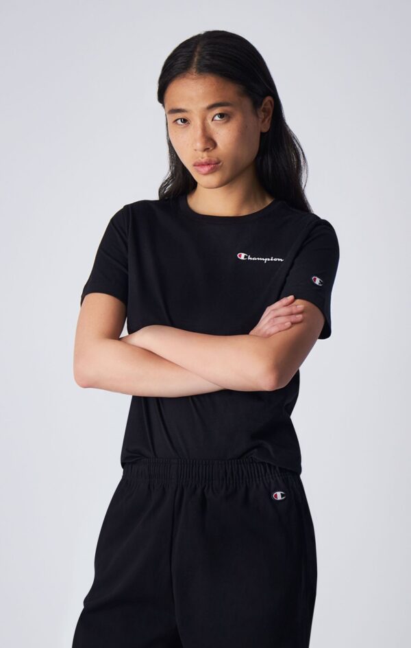 CHAMPION T-SHIRT COTONE CON LOGO 116622 ♀ - immagine 6