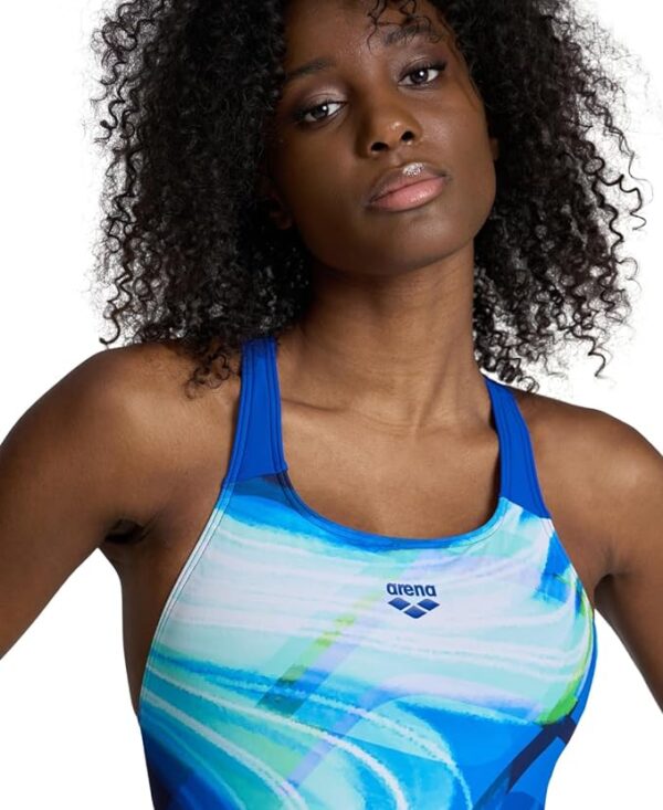 ARENA WOMEN'S  VISUAL WAVES SWIM PRO BACK 006646760 ♀ - immagine 7