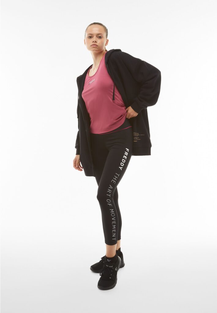 FREDDY LEGGINGS 7/8 LYCRA CON STAMPA SF5HF207 ♀ - immagine 3