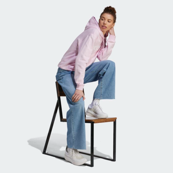 ADIDAS FELPA GARZATA W LIN FT HD IL3342 ♀ - immagine 4