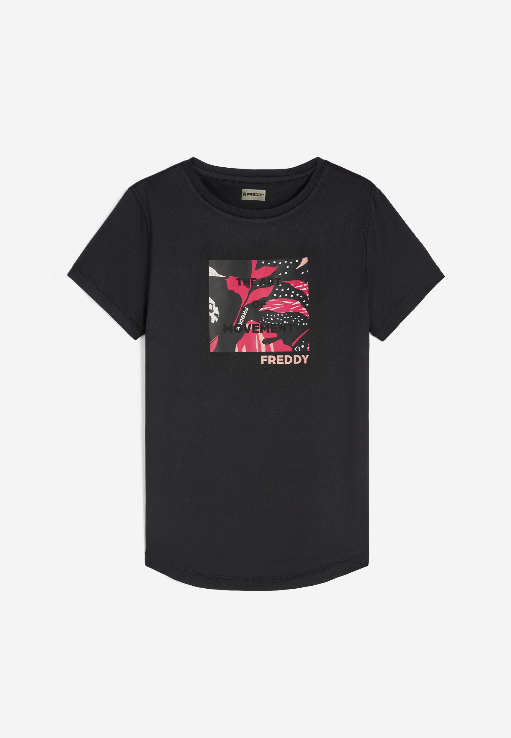 FREDDY T-SHIRT TRASPIRANTE CON STAMPA S4WSFT2 ♀ - immagine 6