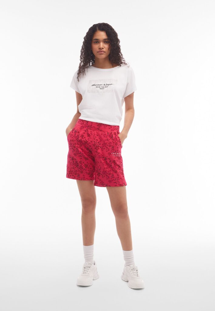 FREDDY BERMUDA DONNA JERSEY CON STAMPA S4WTRP10C ♀