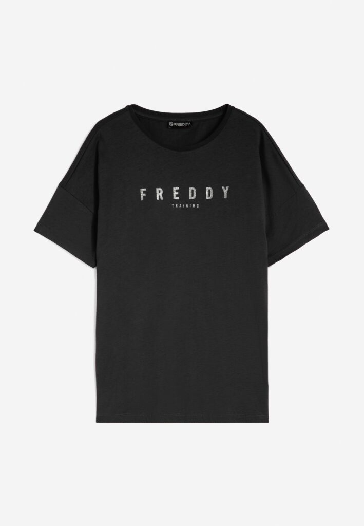 FREDDY T-SHIRT CON STAMPA E RICAMI S4WTRT2 ♀ - immagine 4