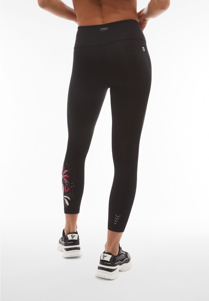 FREDDY LEGGINGS 7/8 LYCRA CON STAMPA TROPICAL SF5HS406 ♀ - immagine 6