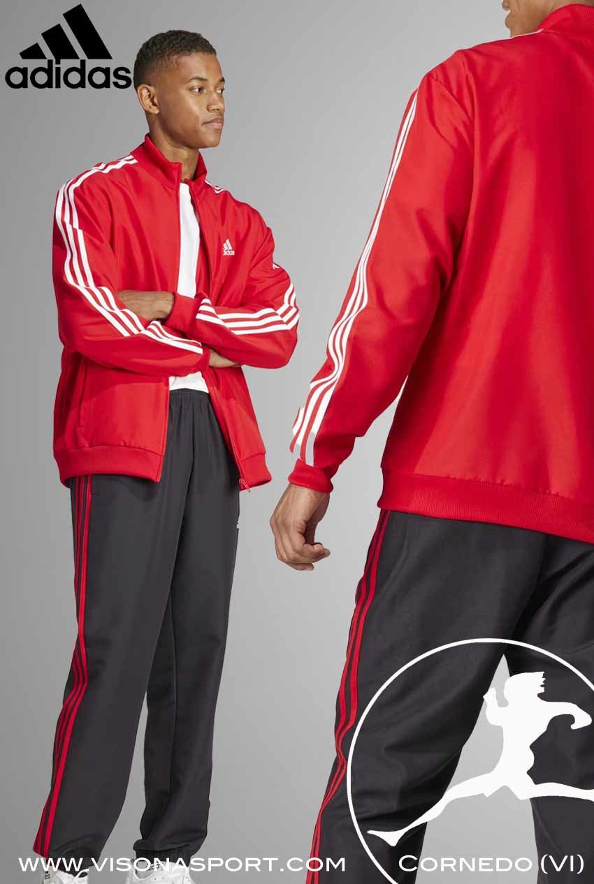 ADIDAS TUTA LEGGERA MICROFIBRA M 3S WV TT TS IR8199 VISONA SPORT