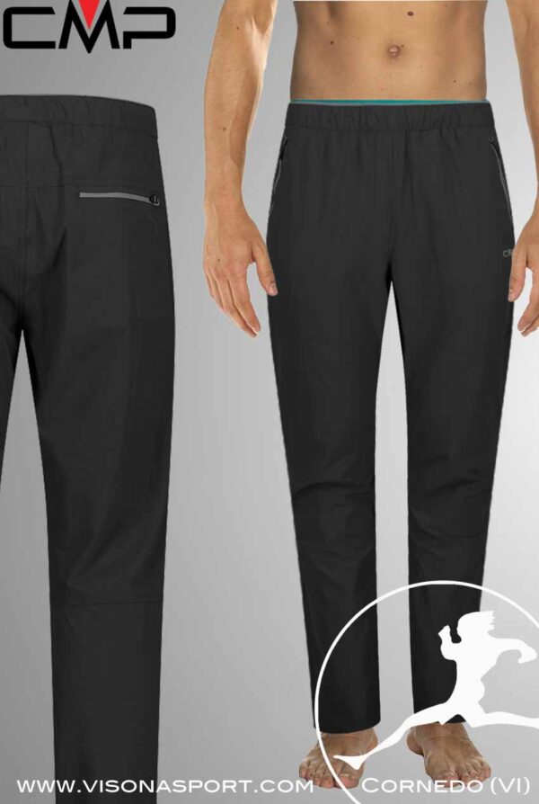 CMP PANTALONI MICROFIBRA STRETCH UNLIMITECH 33T6657 ♂