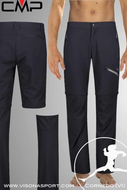 CMP BERMUDA TREKKING ELASTICIZZATO CONVERTIBILE 31T5157 ♂