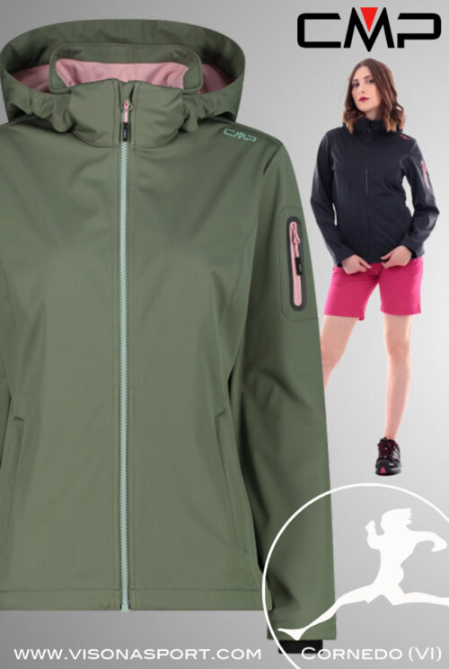 CMP GIACCA LIGHT SOFTSHELL 39A5016 ♀
