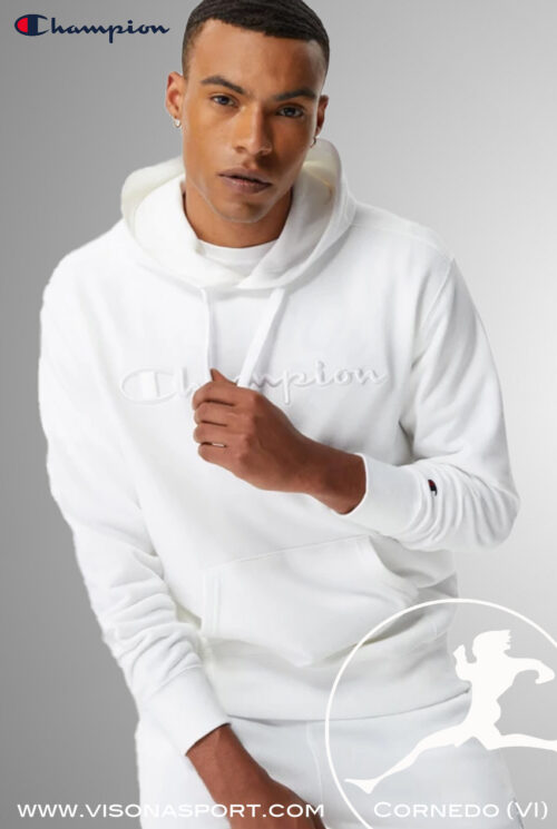 CHAMPION FELPA FELPATA CON CAPPUCCIO 220271 ♂ - immagine 4