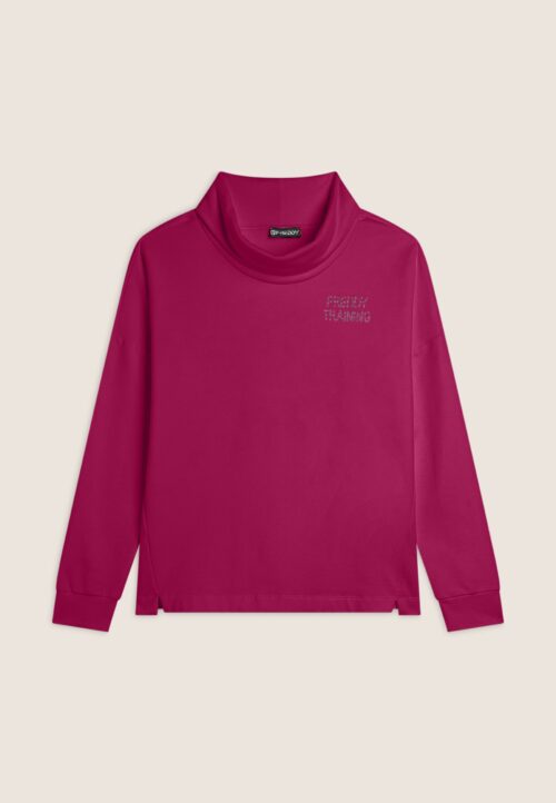 FREDDY FELPA MICROFELPATA COMFORT FIT COLLO A TUBO F4WTRS5 ♀ - immagine 4
