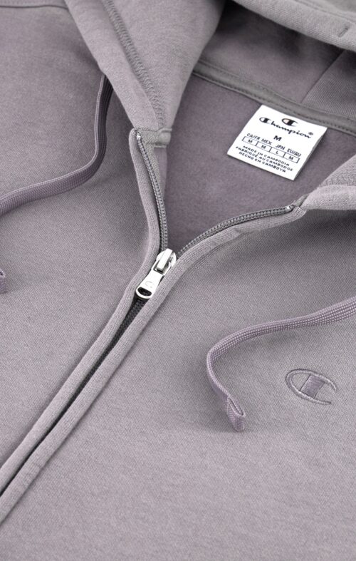 CHAMPION FELPA FELPATA FULL ZIP CON CAPPUCCIO 220276 ♂ - immagine 4