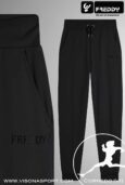 FREDDY PANTALONI MICROFELPATI COL LOGO IN STRASS F4WCXP1 ♀