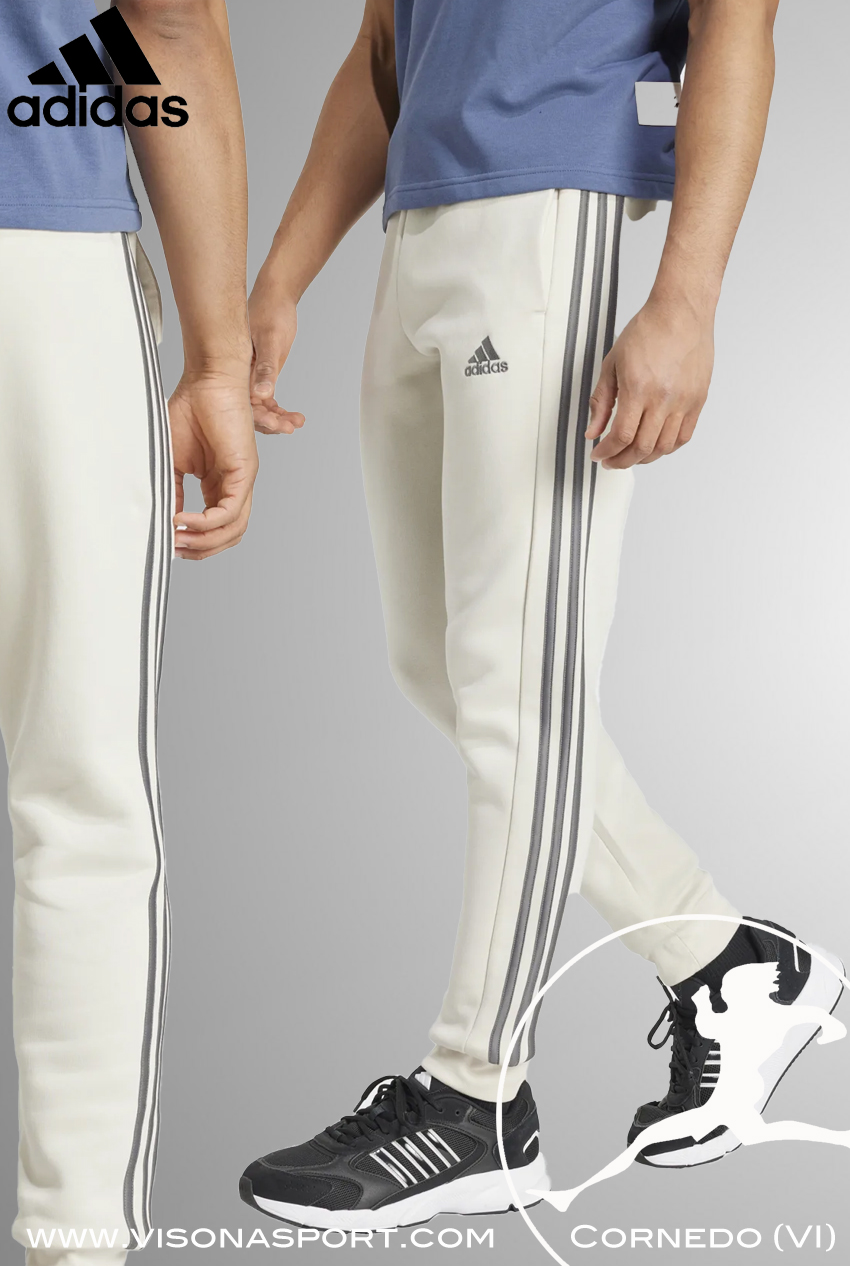 ADIDAS PANTALONE COTONE FELPATO M 3S FL TC PT JG5952 VISONA SPORT