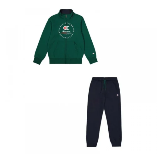 CHAMPION TUTA COTONE FELPATO BAMBINO 306844 JR