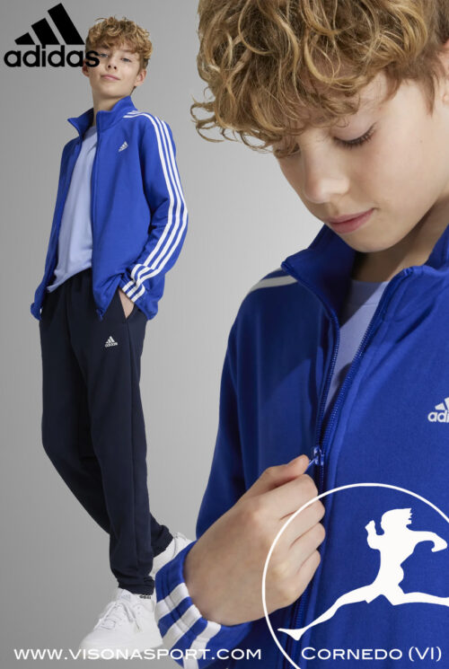 ADIDAS TUTA BAMBINO COTONE FELPATO B FT TS IX9506 JR - immagine 11