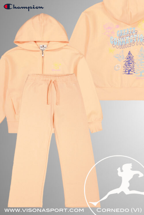 CHAMPION TUTA A GAMBA AMPIA DA BAMBINA 405045  JR - immagine 9