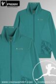 FREDDY FELPA ZIP LEGGERA CON DETTAGLI FLOREALI S25WTRS4 ♀