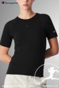 CHAMPION T-SHIRT COTONE ELASTICIZZATO 117601 ♀