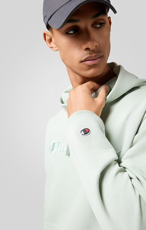 CHAMPION FELPA GARZATA CON CAPPUCCIO 220782 ♂ - immagine 5