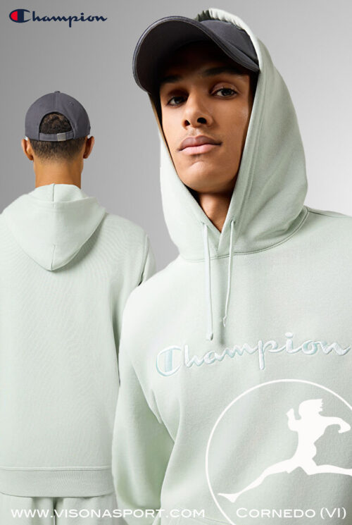 CHAMPION FELPA GARZATA CON CAPPUCCIO 220782 ♂ - immagine 15