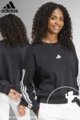 ADIDAS FELPA GARZATA W 3S FT SWT JE0016 ♀