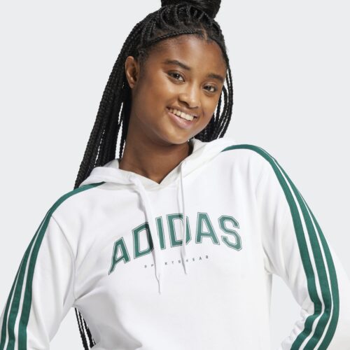 ADIDAS FELPA GARZATA W L SOFTS HOOD JV9149 ♀ - immagine 6