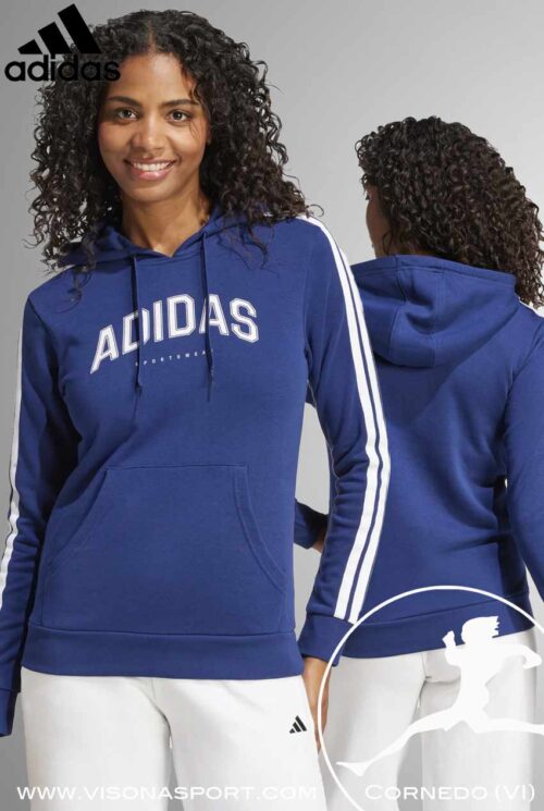 ADIDAS FELPA GARZATA W L SOFTS HOOD JV9151 ♀