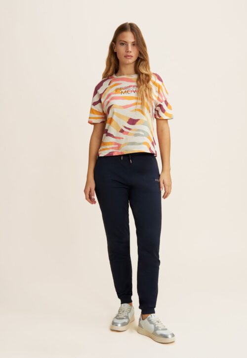 FREDDY PANTALONI LEGGERI JERSEY CON FONDO A POLSINO S25WCRP12 ♀