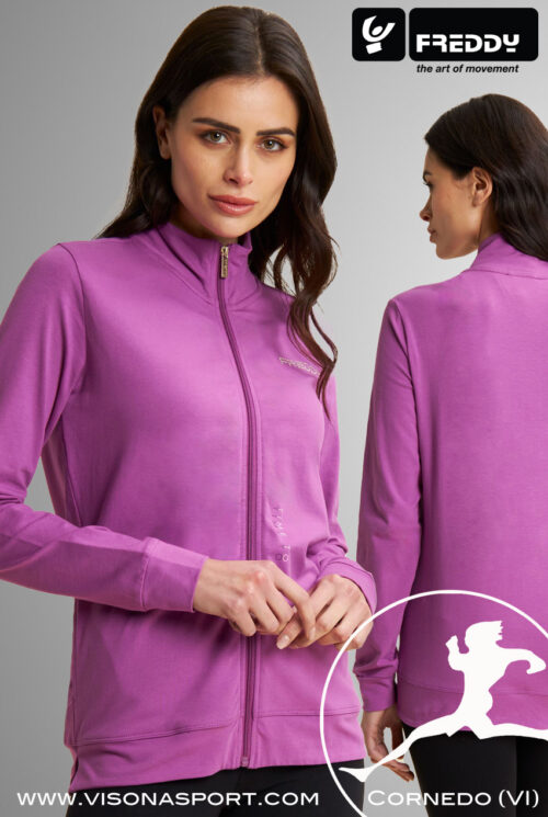 FREDDY FELPA ZIP LEGGERA COLLO ALTO S25WCRS2 ♀ - immagine 9