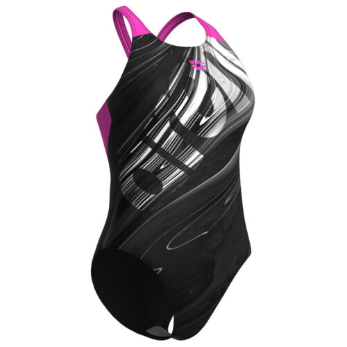 ARENA W FLOW SWIMSUIT V BACK LB 008935580 ♀ - immagine 3