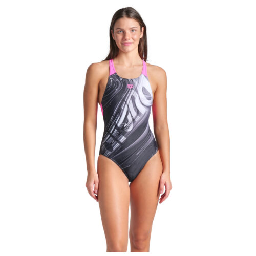 ARENA W FLOW SWIMSUIT V BACK LB 008935580 ♀ - immagine 5