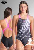 ARENA W FLOW SWIMSUIT V BACK LB 008935580 ♀