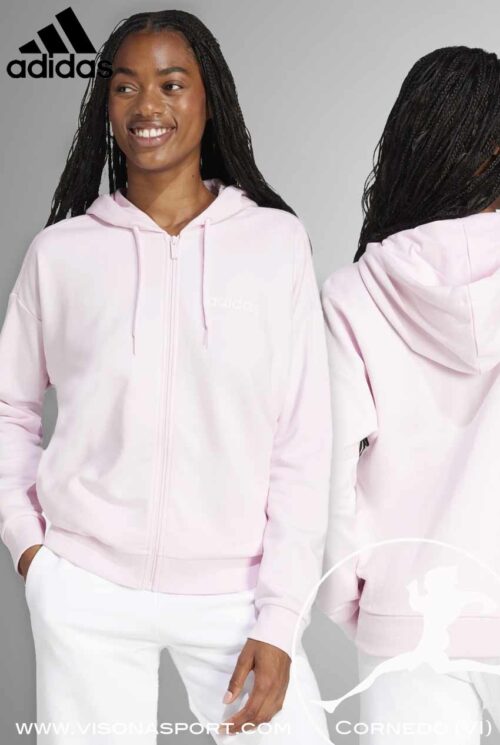 ADIDAS FELPA GARZATA W LIN FT FZ HD JC8277 ♀