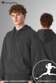 CHAMPION FELPA GARZATA CON CAPPUCCIO 220786 ♂