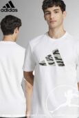 ADIDAS T-SHIRT M C CAMO LOGO JI6770 ♂