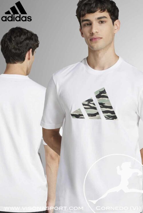 ADIDAS T-SHIRT M C CAMO LOGO JI6770 ♂