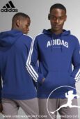 ADIDAS FELPA COTONE GARZATO M C COLLEG HOOD JV6502 JR