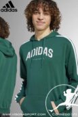 ADIDAS FELPA COTONE GARZATO M C COLLEG HOOD JR
