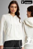 FREDDY FELPA ZIP LEGGERA COLLO ALTO CON CAPPUCCIO S25WCRS3♀