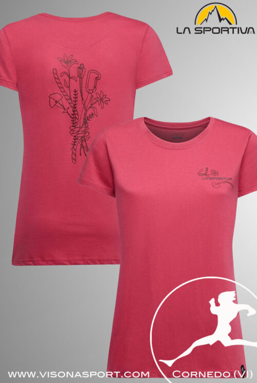 LA SPORTIVA T-SHIRT CLIMB FLOWER G41 413413 ♀