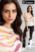 FREDDY T-SHIRTCROPPED MULTICOLORE E CANOTTA S25WMVT1C ♀