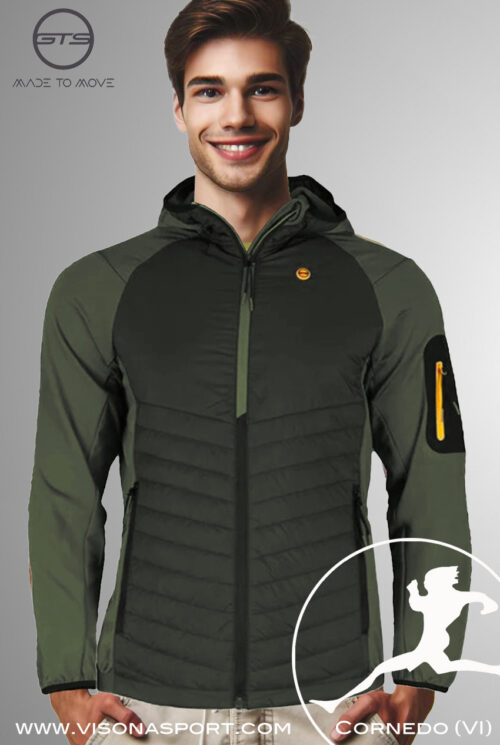 GTS MAN JACKET PADDED HOODIE 405951M ♂