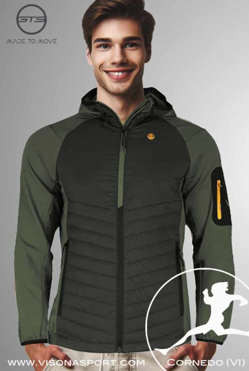 GTS MAN JACKET PADDED HOODIE 405951M ♂