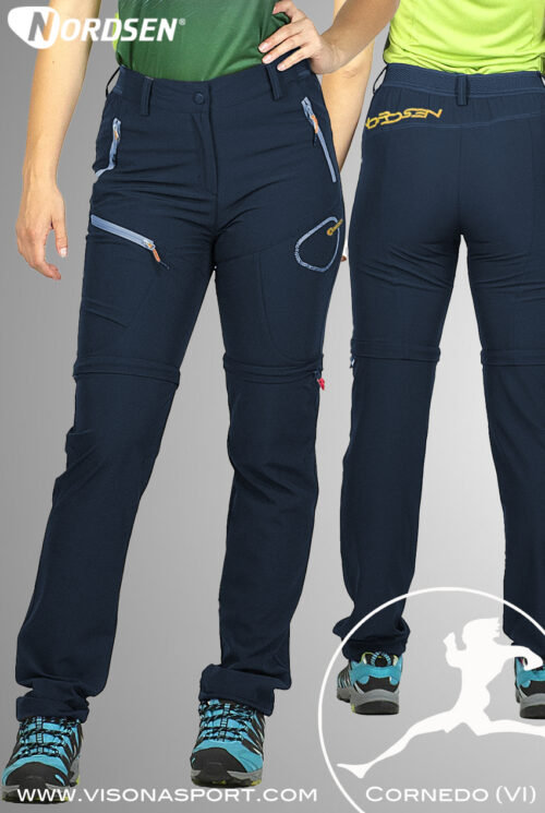NORDSEN COWSLIP PANTALONE TREKKING LEGGERO CONVERTIBILE DM3K T67M 2C ♀ - immagine 9